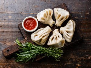 Šaldyti Chinkaliai su Jautienos įdaru, apie 130g/vnt