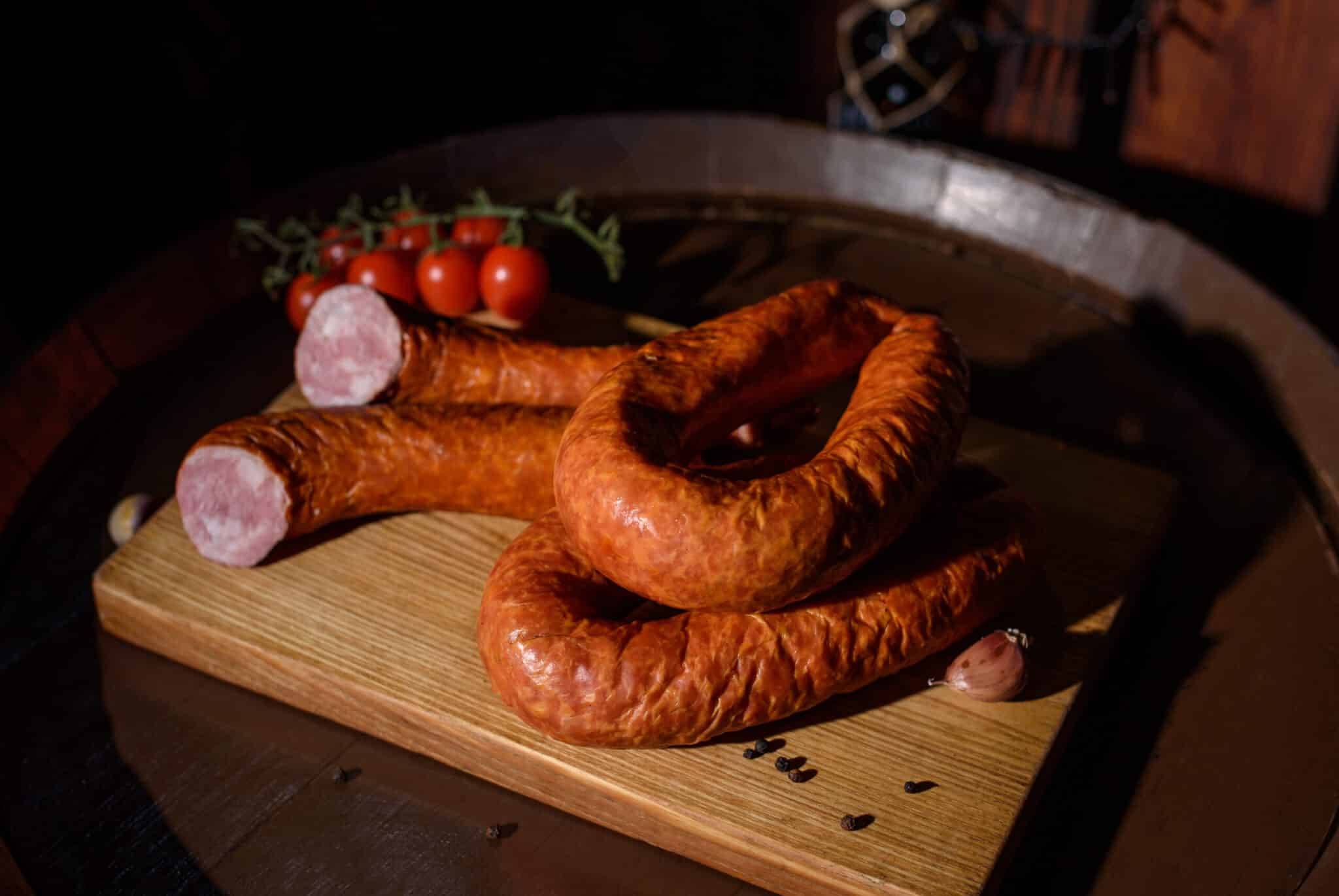 Kaimiška karšto rūkymo dešra 550-650g/vnt