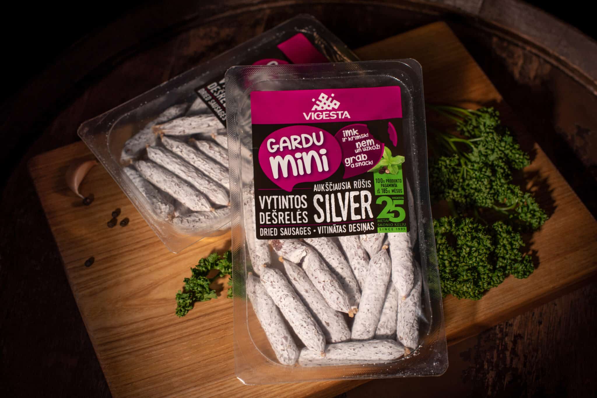 Gardu mini dešrelės, pakuotėje 175g