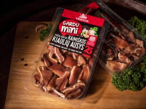 Kiaulienos ausys pjaustytos, pakuotėje 170g